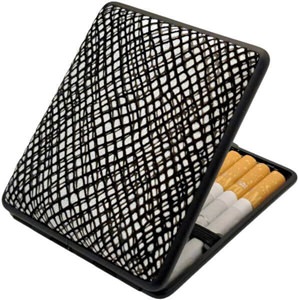 EKSKLUSIV CIGARETETUI LÆDER. Smagfuld ægte læder etui til cigaretter